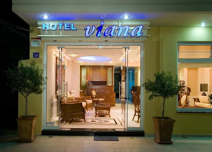 βιάνα Ξενοδοχείο με διαμερίσματα Λουτρά Αιδηψού